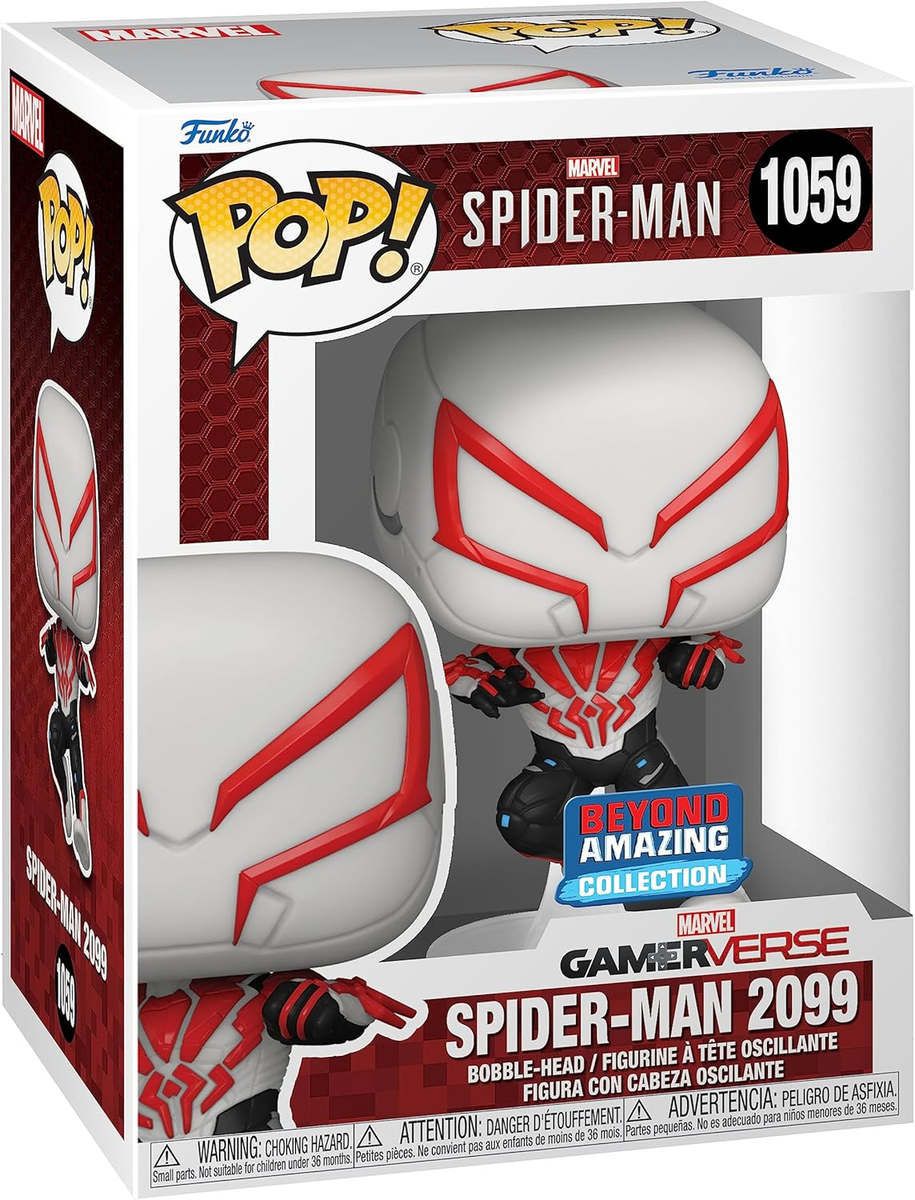 FUNKO POP MARVEL:SPIDERMAN GAMERVERSE - VINYL FIGURE 1059 SPIDER-MAN 2099 9CM