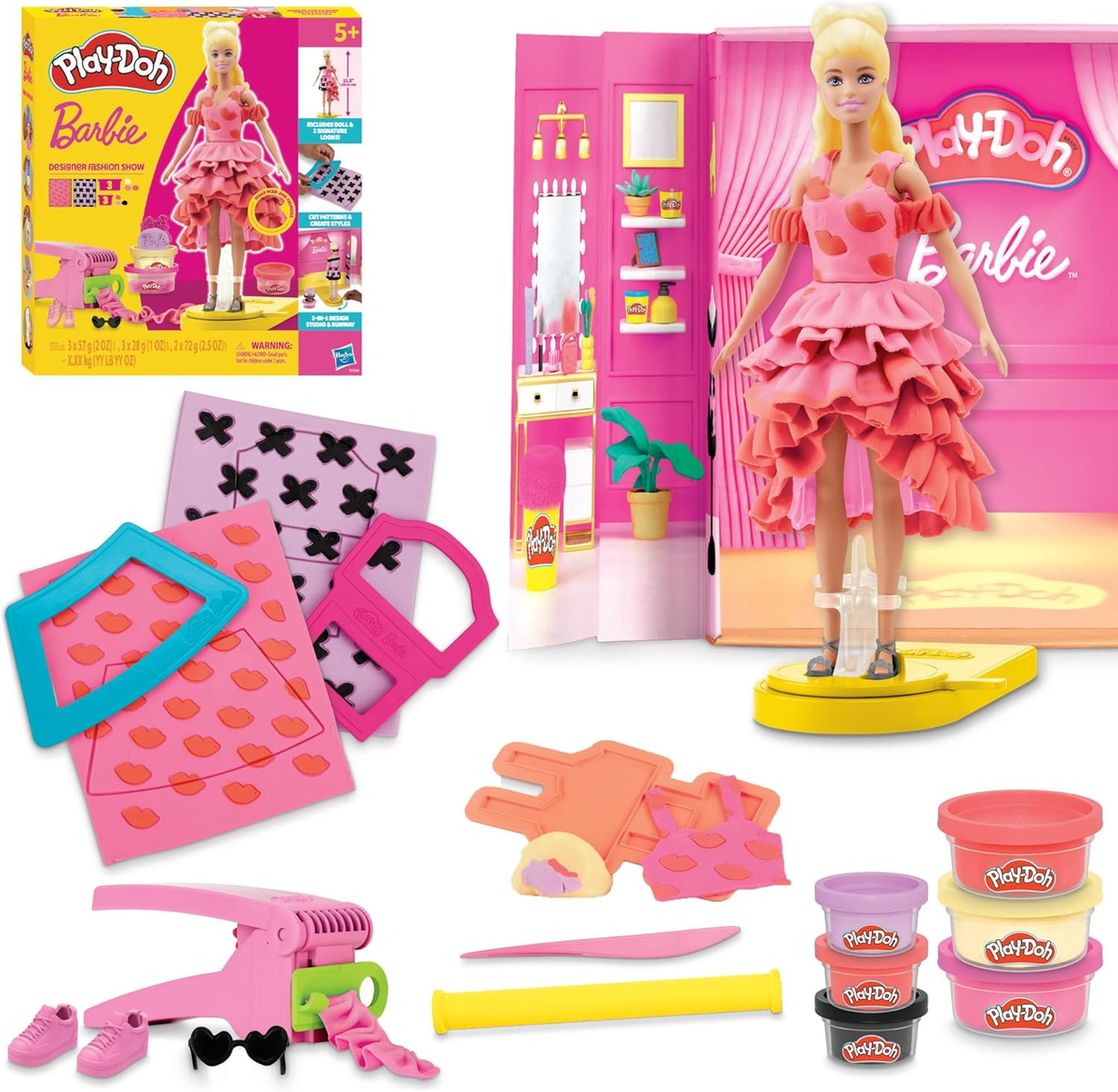 HASBRO - Play-Doh BARBIE SFILATA DI MODA DESIGNER G13565L0