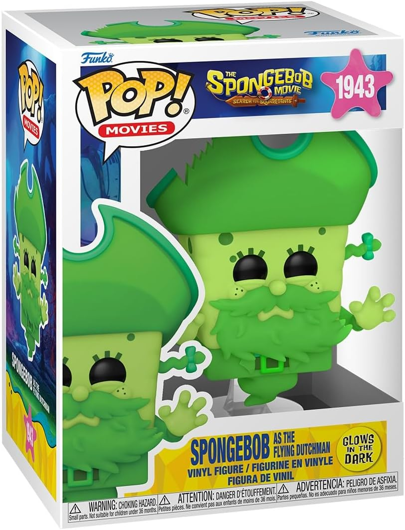 FUNKO POP SPONGEBOB - VINYL FIGURE 1943 SPONGEBOB AS THE FLYING DUTCHMAN 9CM (GW)