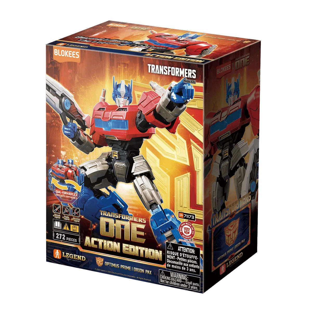 Blokees - Transformers - Action Edition 04 - 71173 Optimus Prime / Orion Pax 18CM