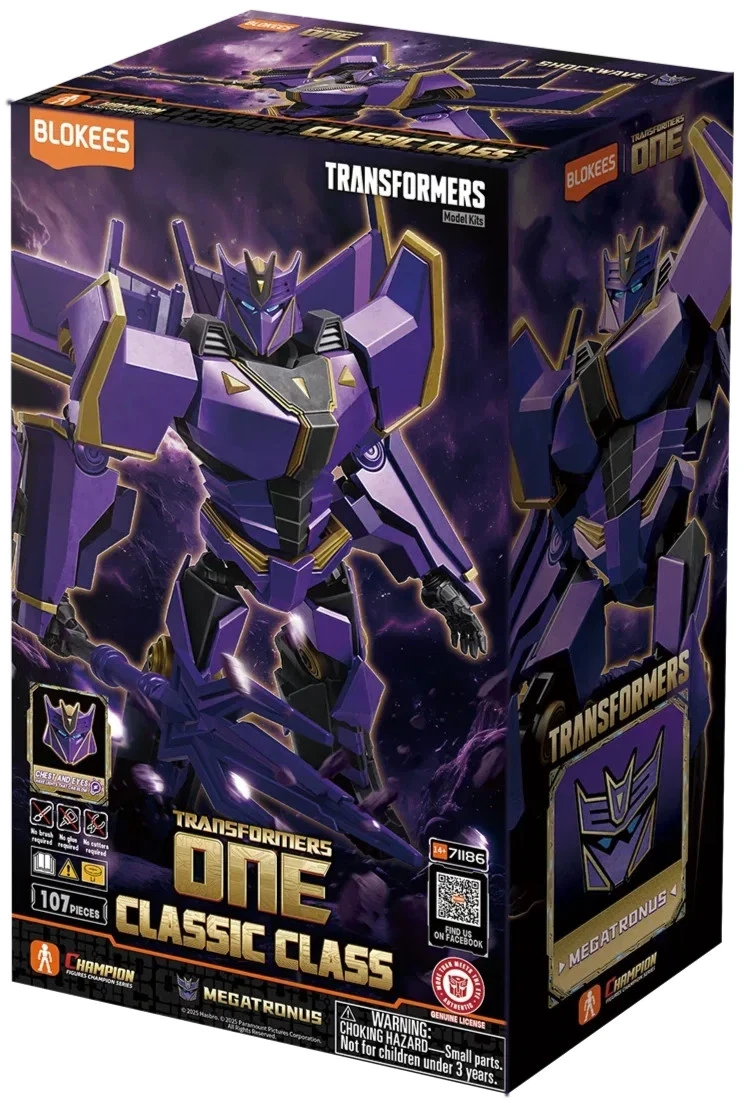 Blokees - Transformers - Classic Class 20 - 71186 Megatronus (Movie 8) 13CM Model Kit