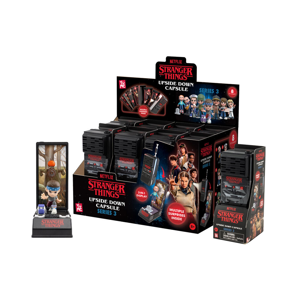 YuMe Blind Box - Stranger Things YuMe Capsule Series 3 - PDQ (8 Units) 15099