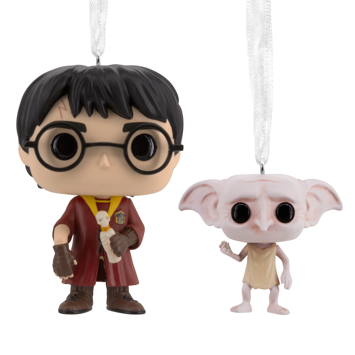 HALLMARK ORNAMENTS - FUNKO BUD HARRY POTTER & DOBBY