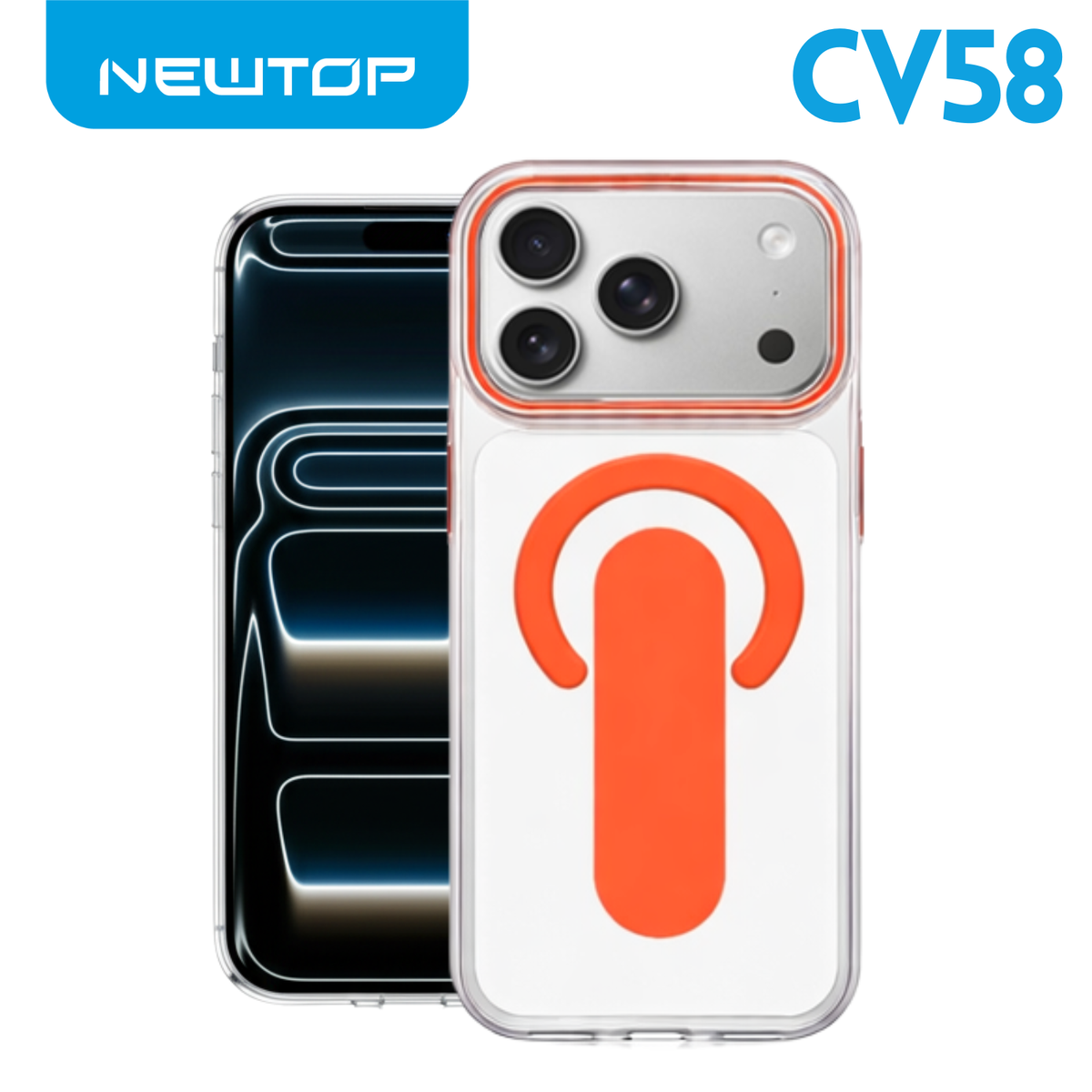 NEWTOP CV58 COVER MAGFLEX GRIP APPLE IPHONE 15
