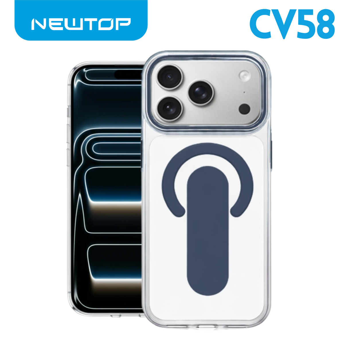 NEWTOP CV58 COVER MAGFLEX GRIP APPLE IPHONE 15 PRO MAX