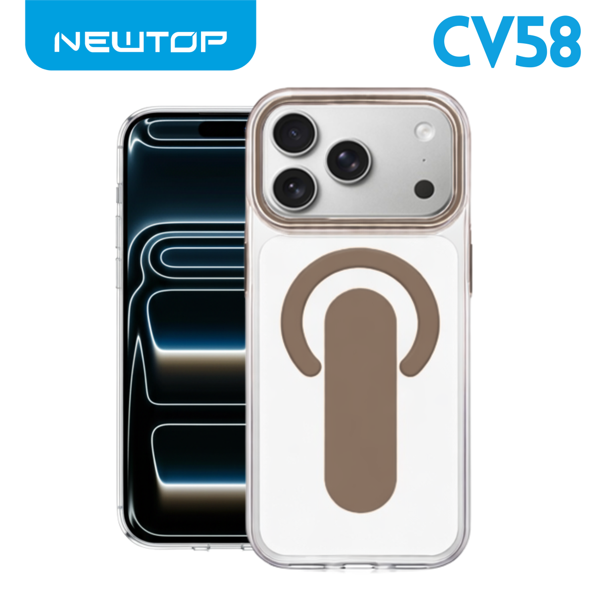 NEWTOP CV58 COVER MAGFLEX GRIP APPLE IPHONE 16 PLUS