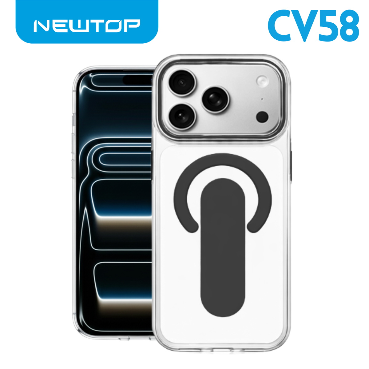 NEWTOP CV58 COVER MAGFLEX GRIP APPLE IPHONE 17
