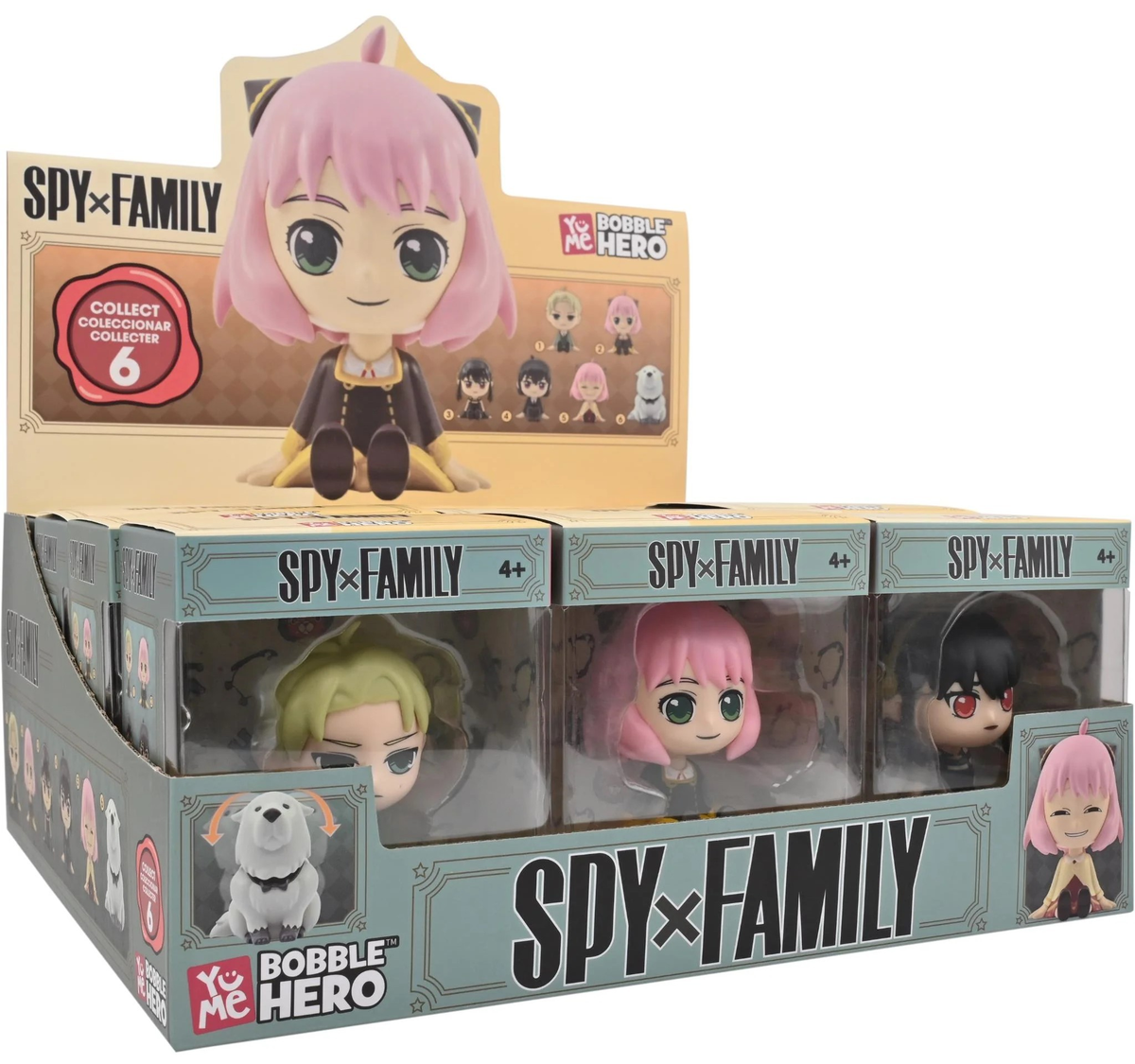 YuMe Window Box - Bobble Hero - Spy x Family - PDQ (12 Units) 11690