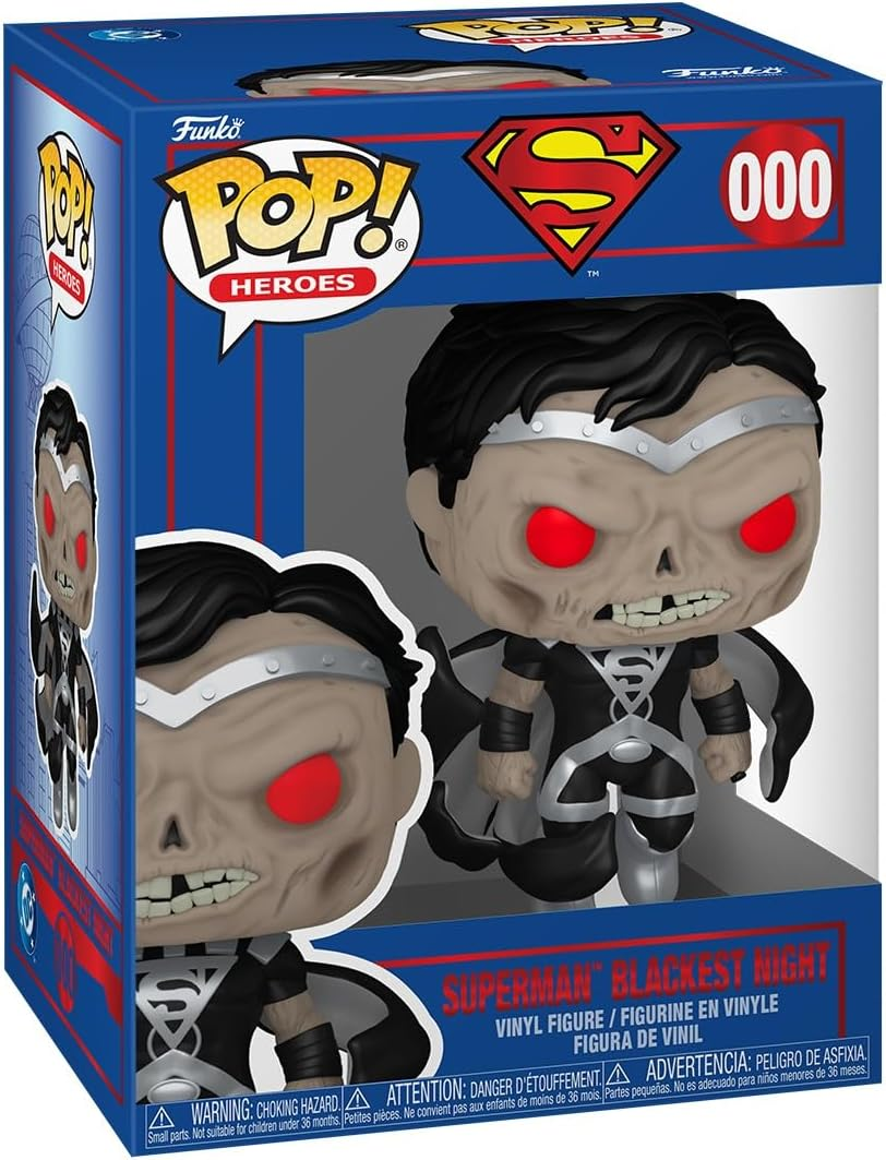 FUNKO POP DC COMICS: SHIELD THROUGH THE AGES - VINYL FIGURE 000 UPERMAN BLACKEST NIGHT 9CM