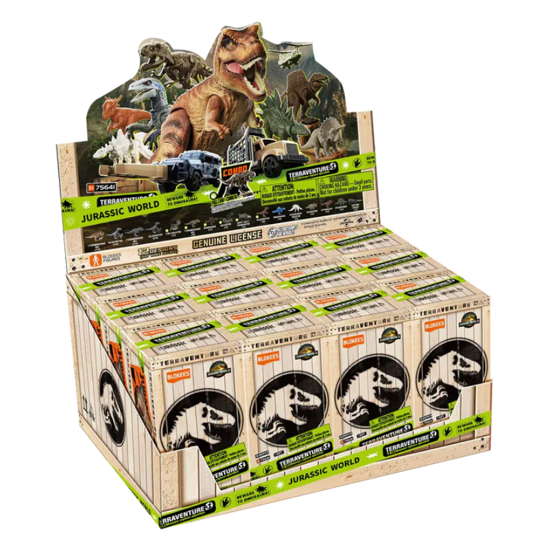 Blokees - Jurassic World Blind Box - Terraventure TS01 - 75641 Dinosaur Capture Operation BOX12