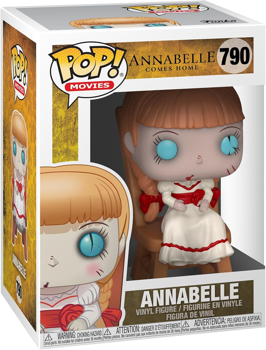 FUNKO POP MOVIES:ANNABELLE - VINYL FIGURE 790 ANNABELLE IN CHAIR 9CM