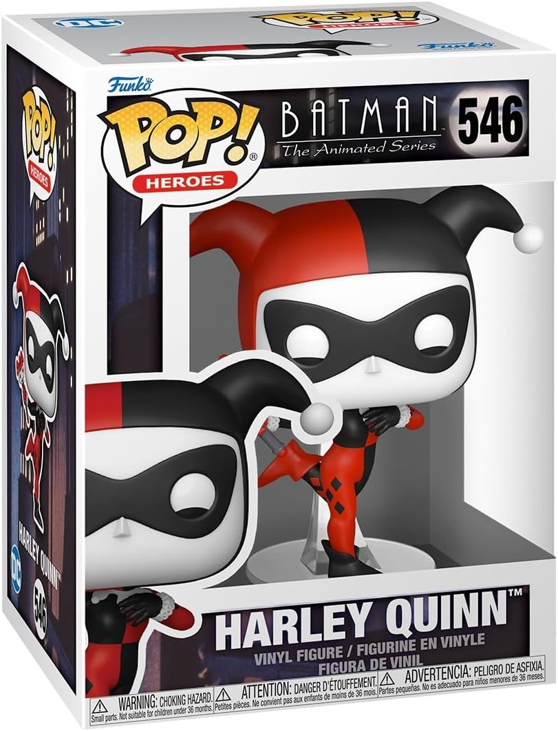 FUNKO POP DC COMICS: BATMAN THE ANIMATED SERIES - VINYL FIGURE 546 HARLEY QUINN 9CM