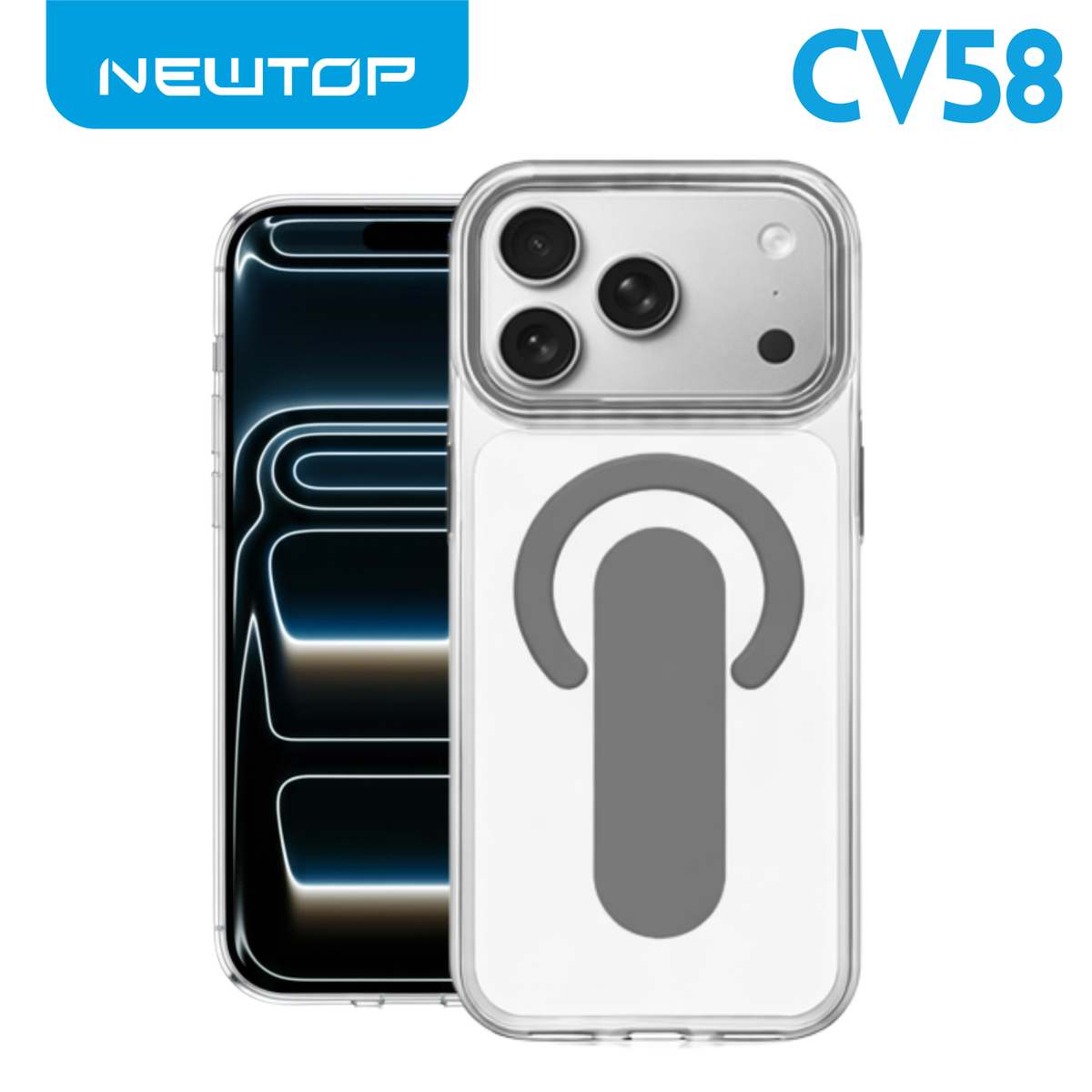 NEWTOP CV58 COVER MAGFLEX GRIP APPLE IPHONE 15