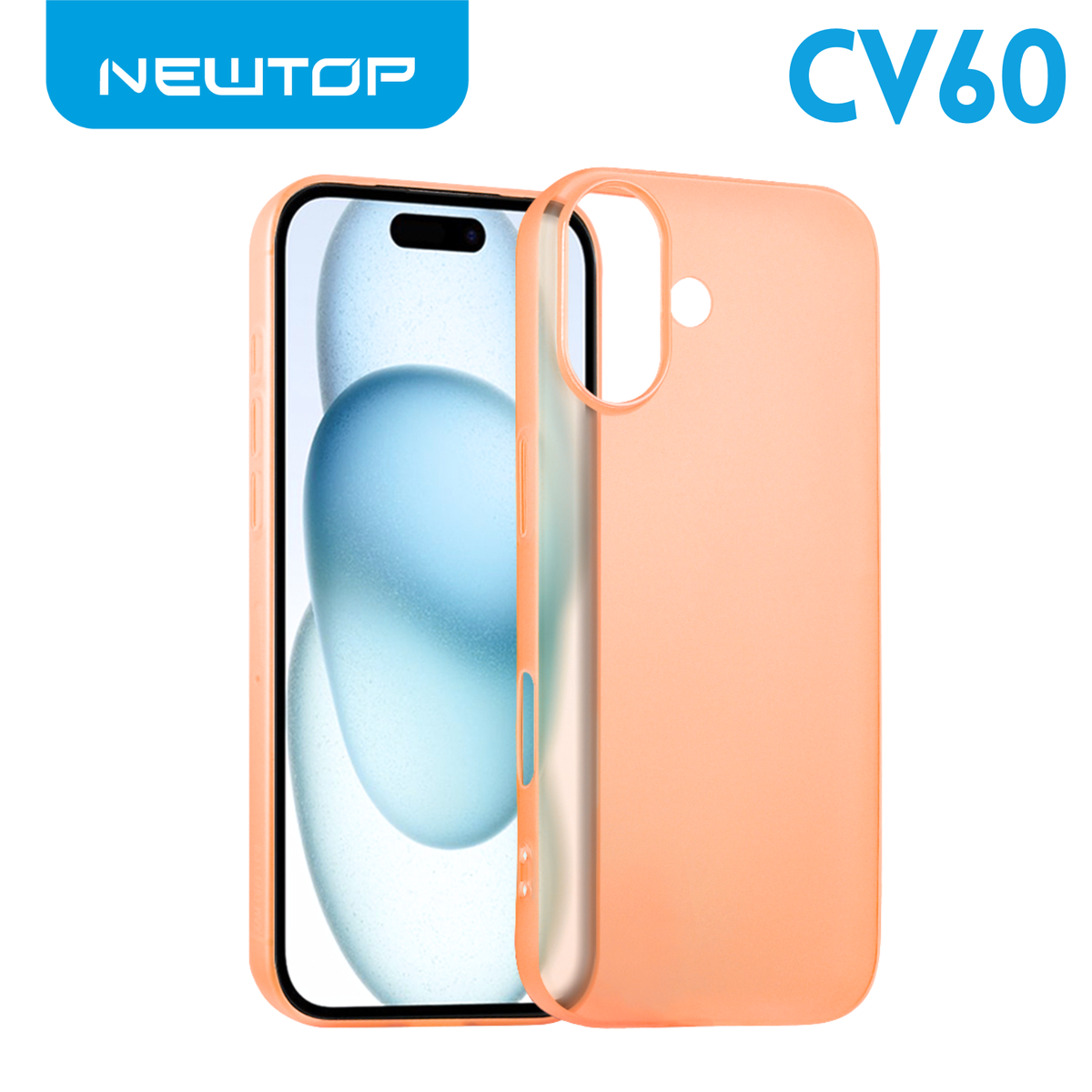 NEWTOP CV60 COVER AIR OPACO APPLE IPHONE 15