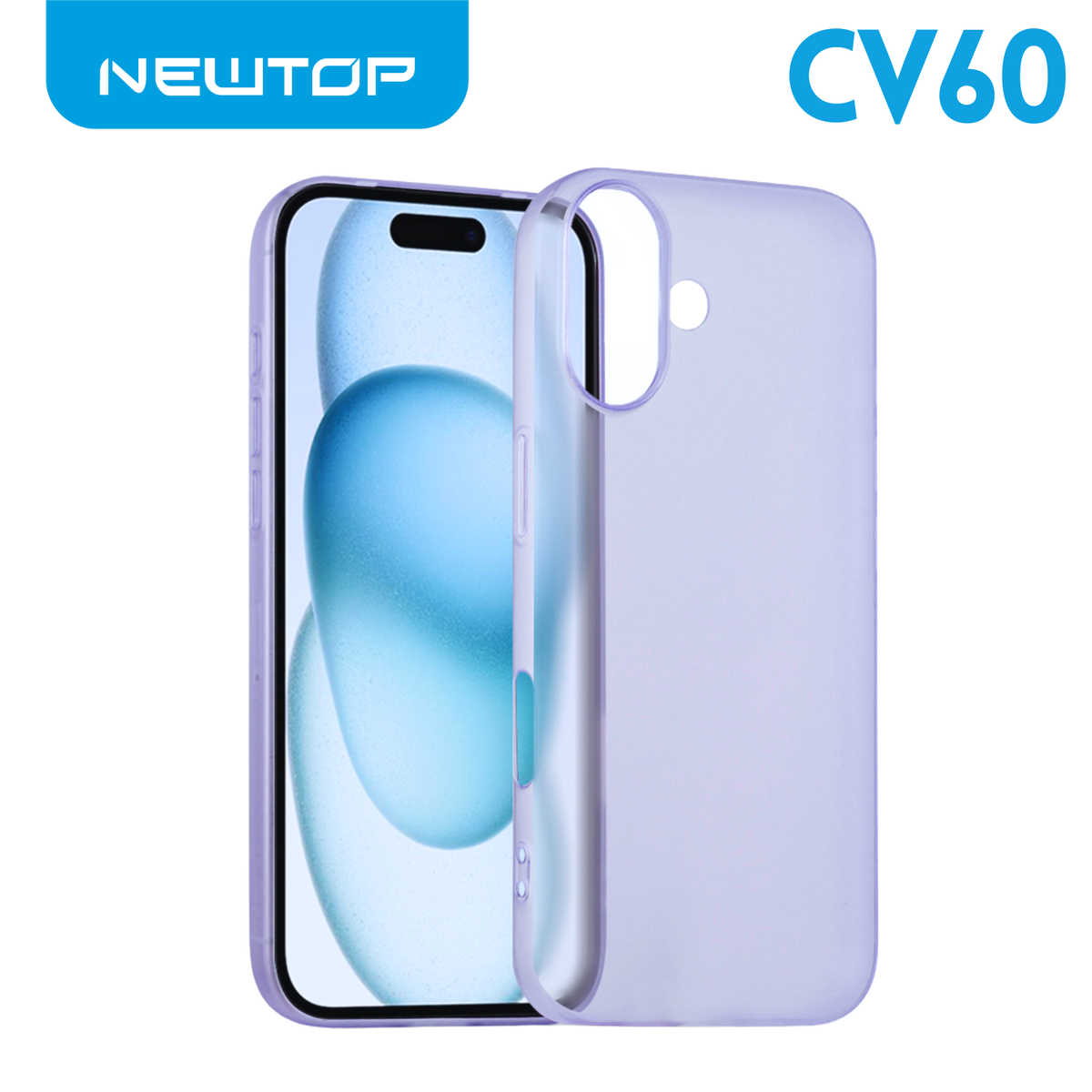 NEWTOP CV60 COVER AIR OPACO APPLE IPHONE 15