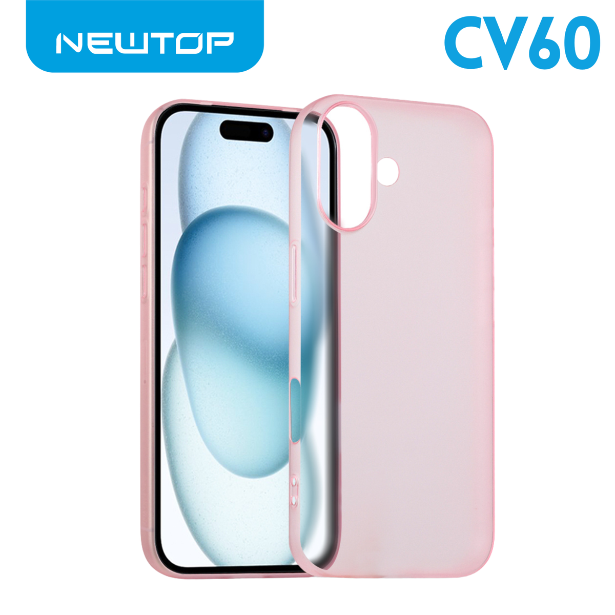 NEWTOP CV60 COVER AIR OPACO APPLE IPHONE 16 PLUS