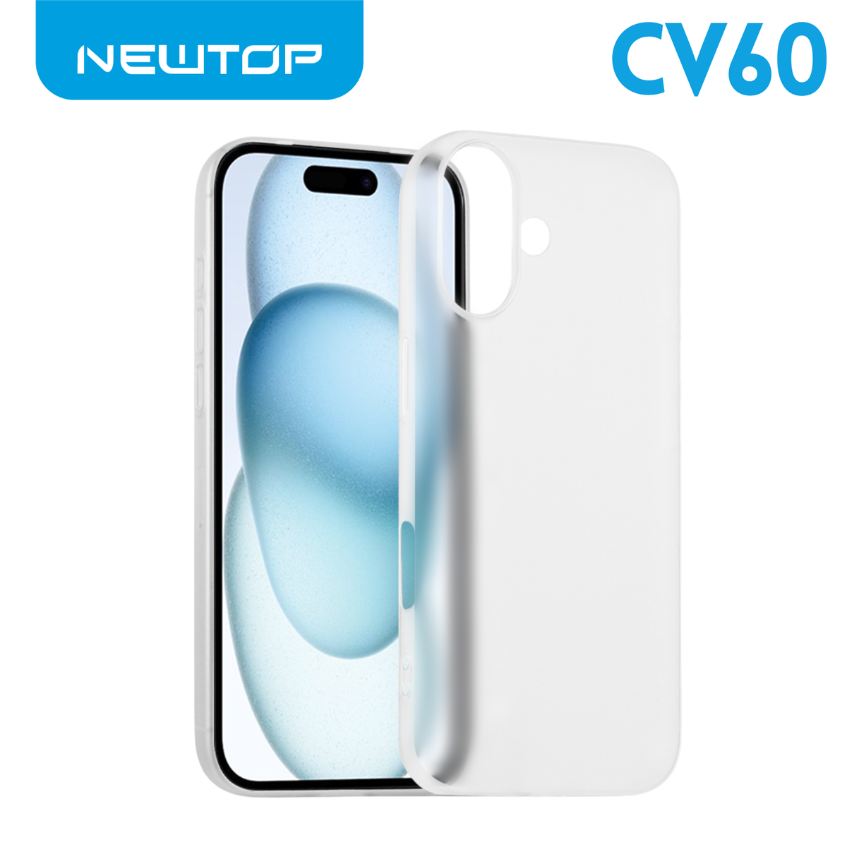 NEWTOP CV60 COVER AIR OPACO APPLE IPHONE 16 PRO