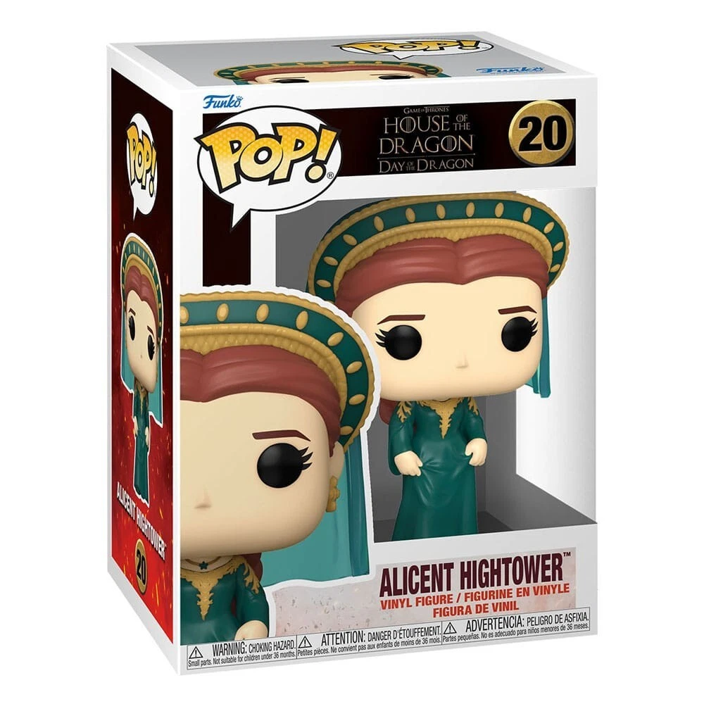 FUNKO POP GAME OF THRONES: HOUSE OF THE DRAGON - VINYL FIGURE 20 ALLICENT HIGHTOWER 9CM