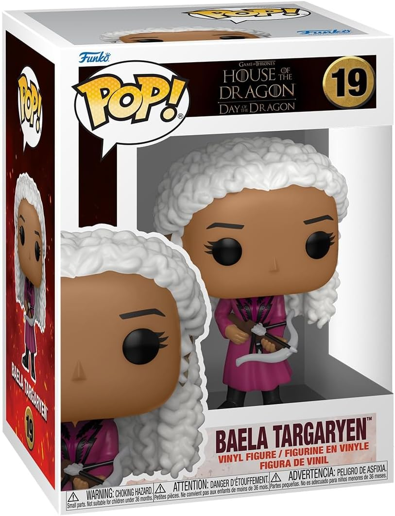 FUNKO POP GAME OF THRONES: HOUSE OF THE DRAGON - VINYL FIGURE 19 BAELA TARGARYEN 9CM