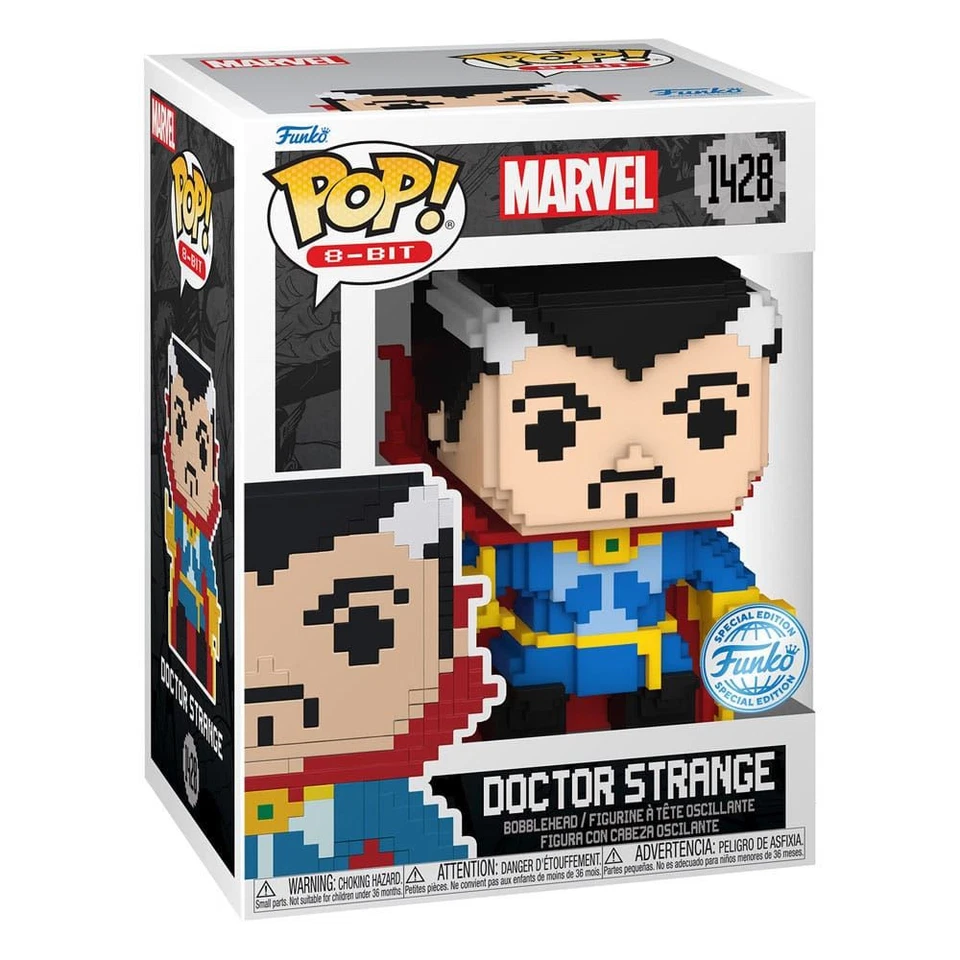 FUNKO POP MARVEL: 8-BIT - VINYL FIGURE 1428 DOCTOR STRANGE 9CM