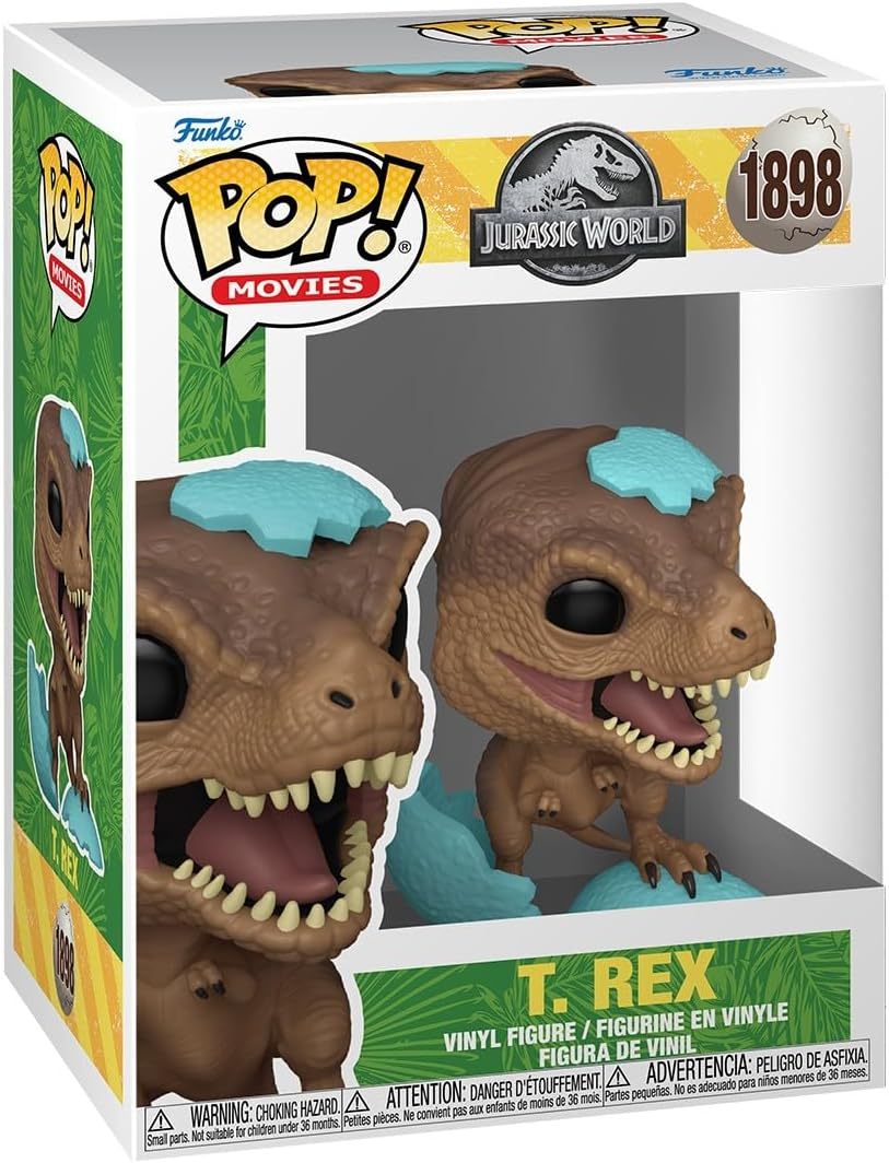 FUNKO POP JURASSIC PARK - VINYL FIGURE 1898 T-REX 9CM