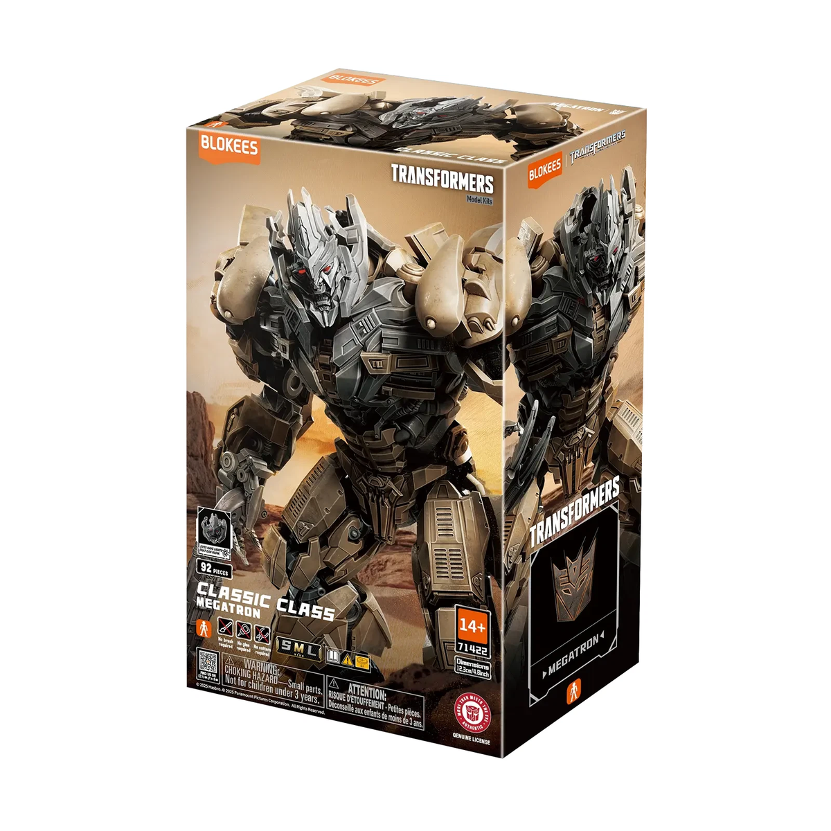 Blokees - Transformers - Classic Class 22 - 71422 Megatron 13CM Model Kit
