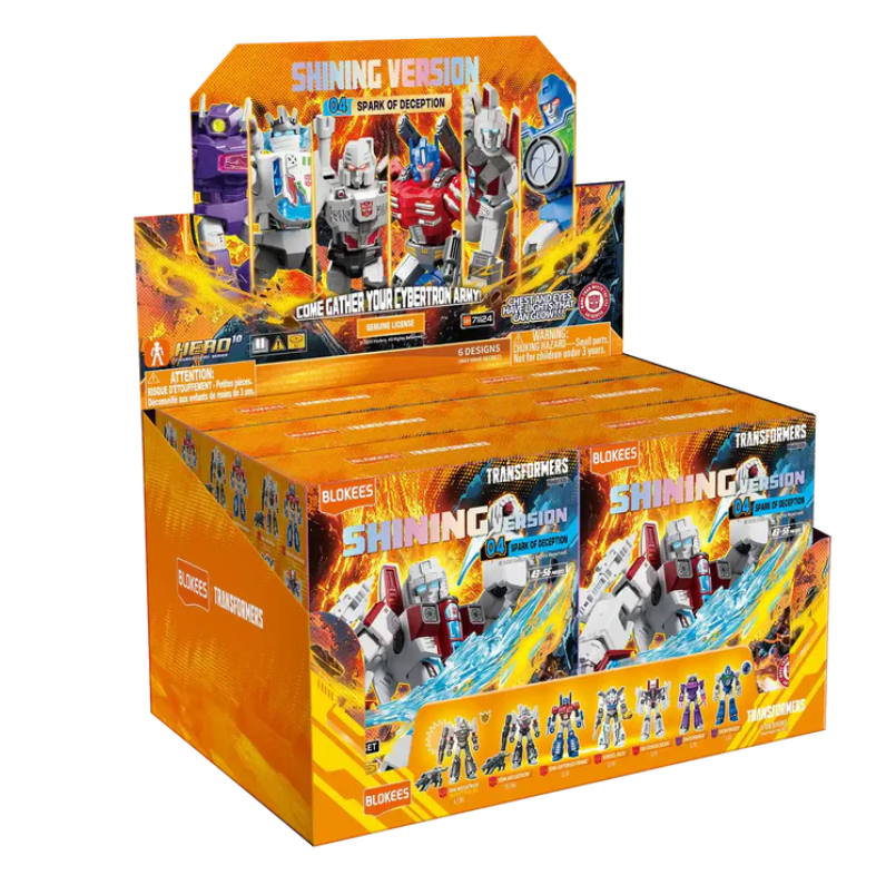 Blokees - Transformers Blind Box - Shining version 04 - 71124 Spark of Deception 12CM
