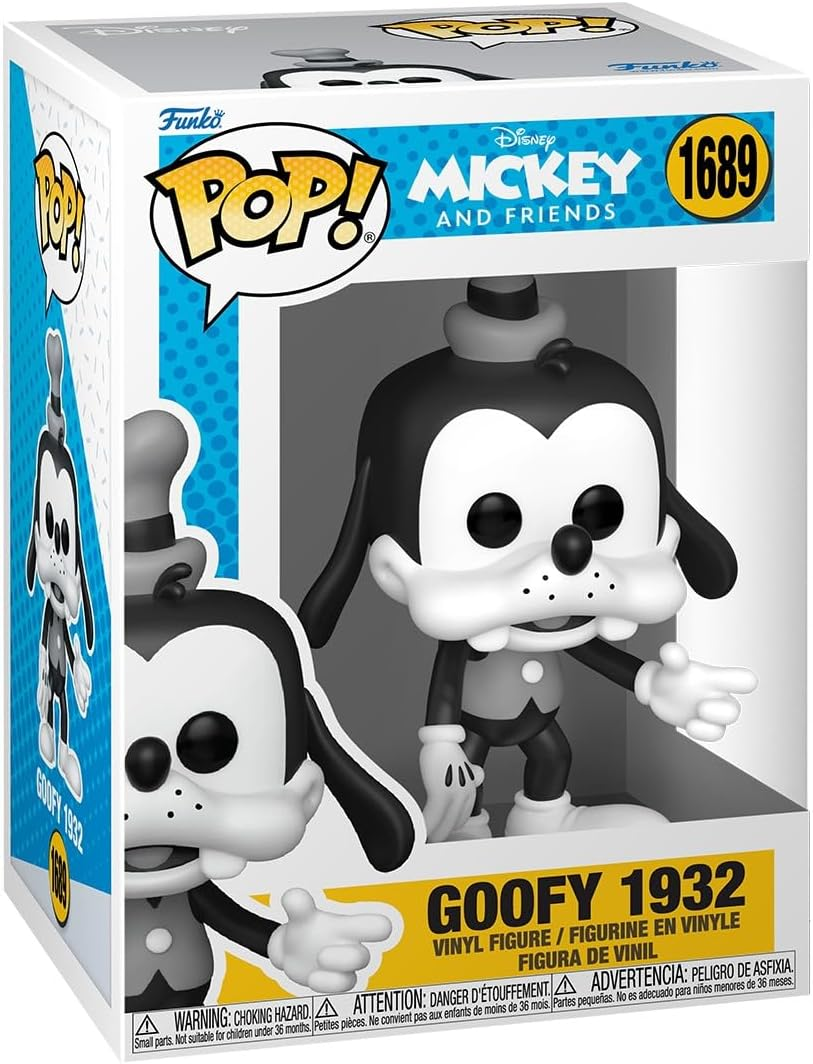 FUNKO POP GOOFY THROUGH THE AGES - VINYL FIGURE 1689 GOOFY 1932 9CM