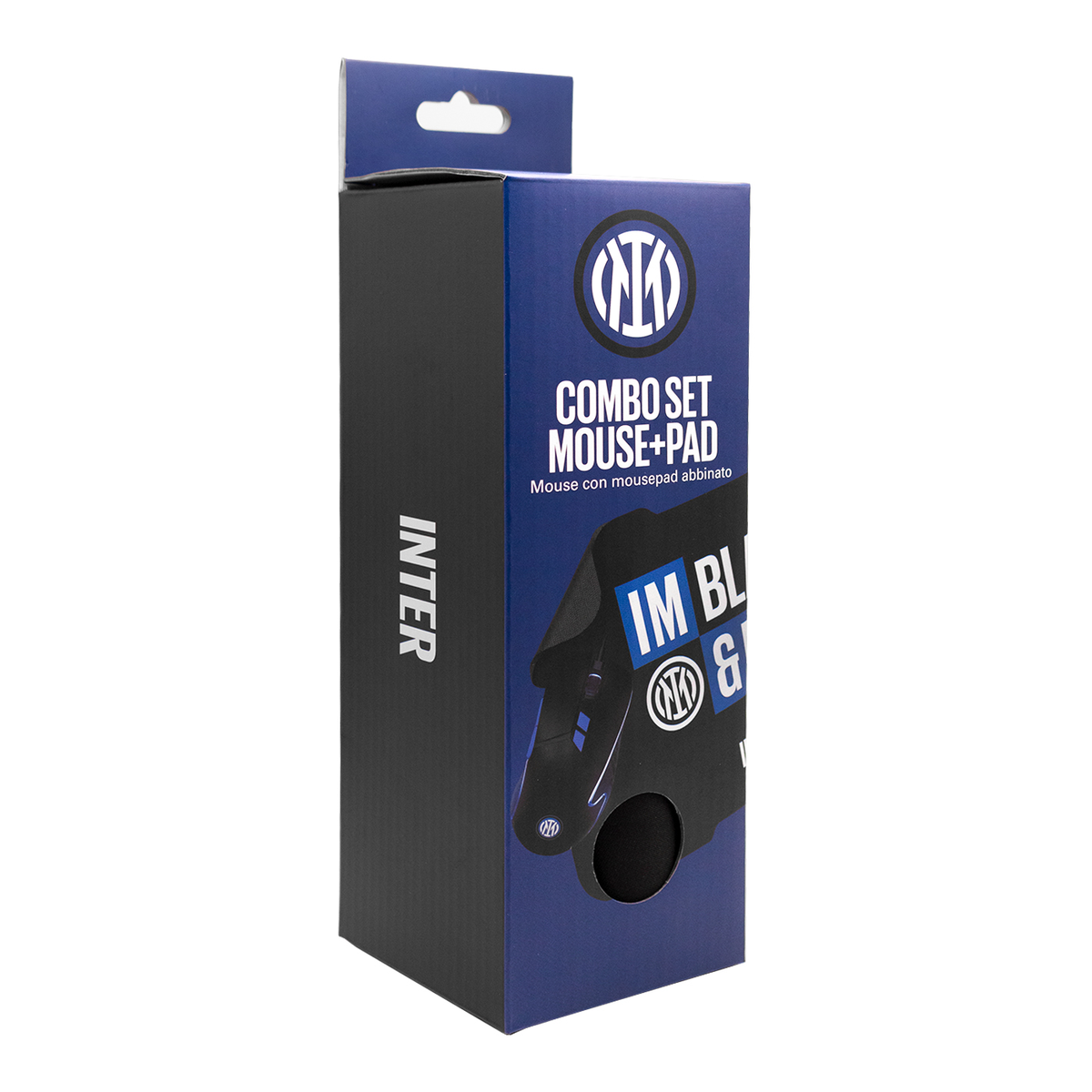 TECHMADE COMBO SET GAMING MOUSE+PAD UFFICIALE INTER TM-XJG36-INT