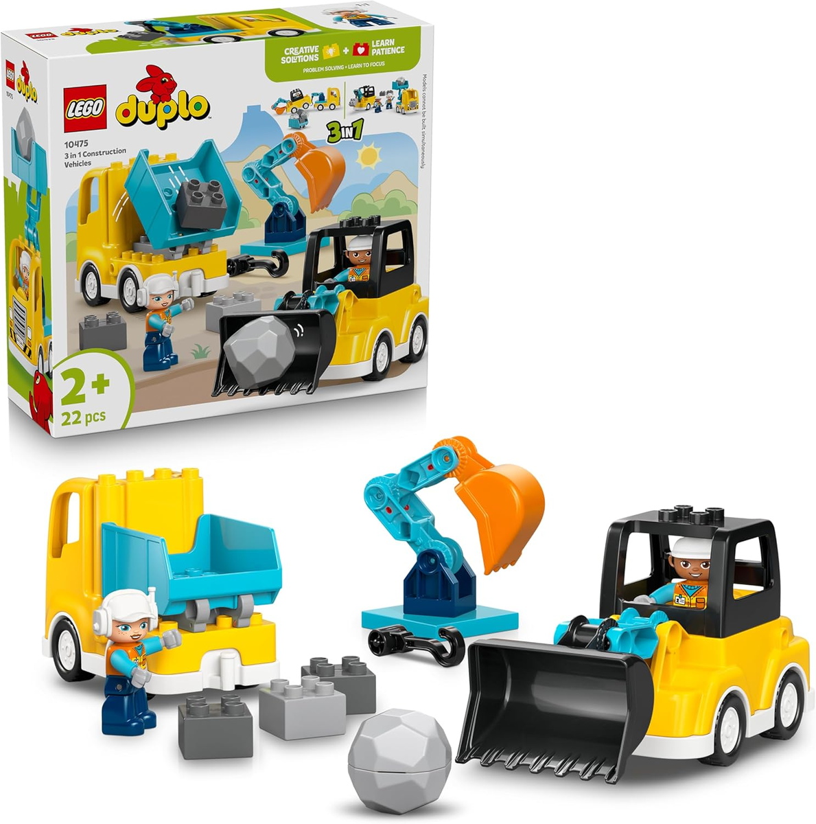 LEGO DUPLO - Veicoli da cantiere 3 in …