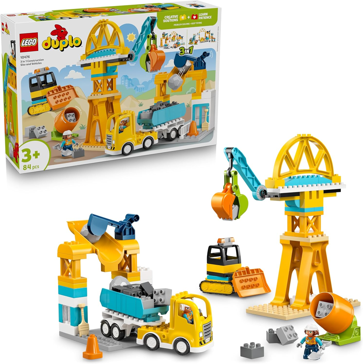 LEGO DUPLO - Cantiere e veicoli 3 in …