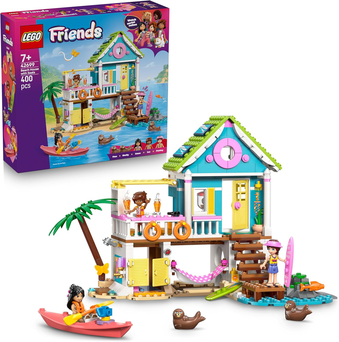 LEGO FRIENDS - Casa sulla spiaggia con foche …