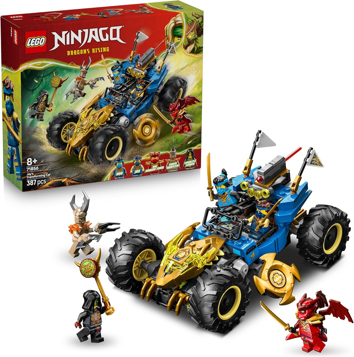 LEGO NINJAGO - Auto mutaforma di Jay 71856