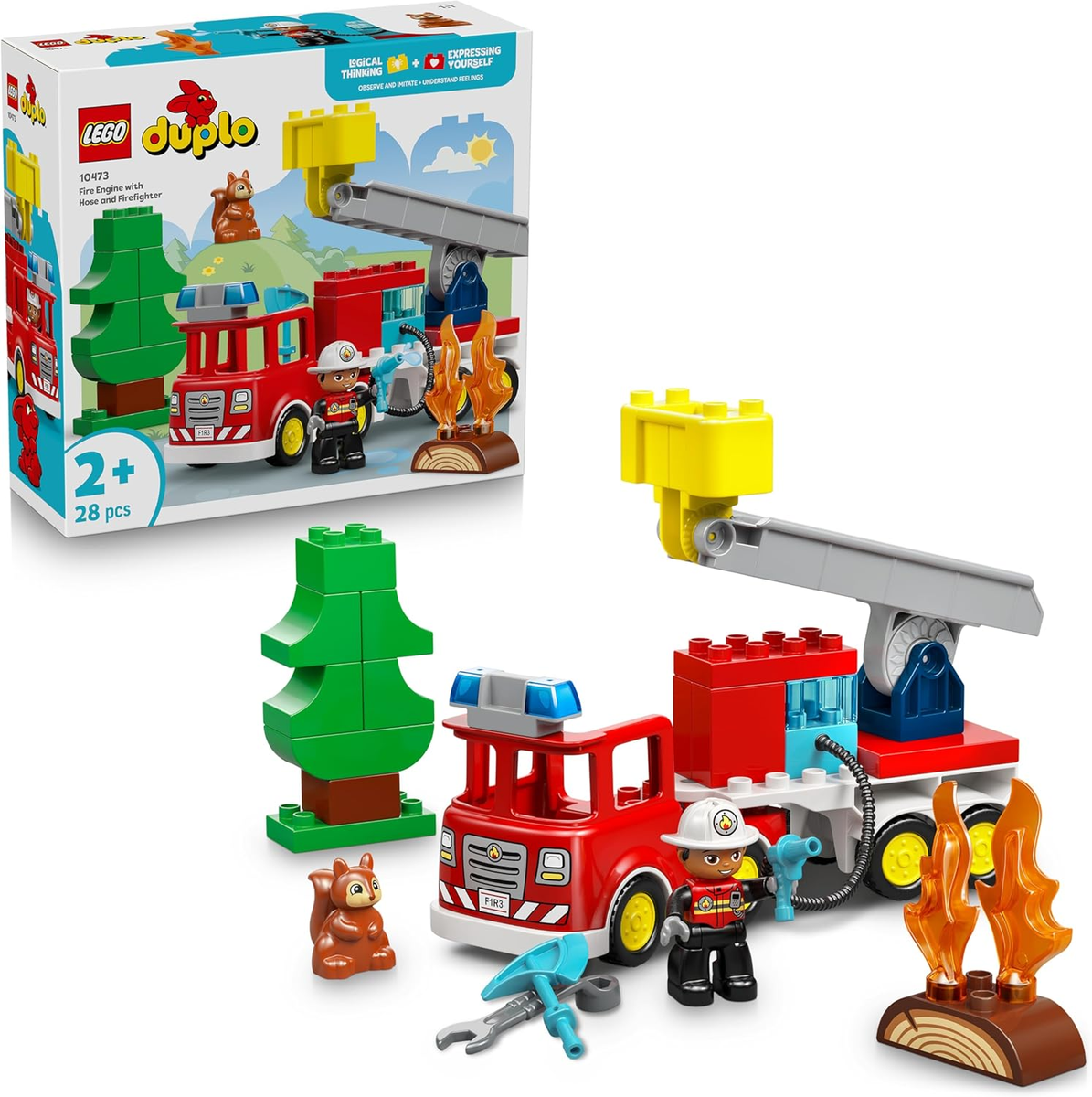 LEGO DUPLO - Autopompa con manichetta e pompiere …