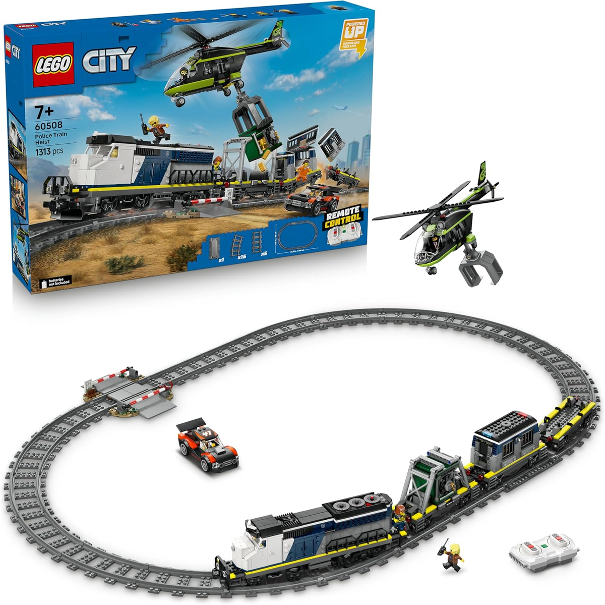 LEGO CITY - Rapina al treno della polizia …