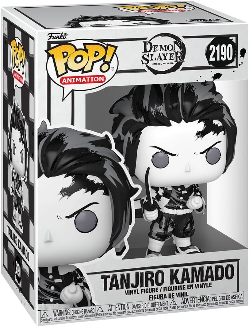 FUNKO POP DEMON SLAYER S3 - VINYL FIGURE 2190 TANJIRO KAMADO (SUMI-INK) 9CM