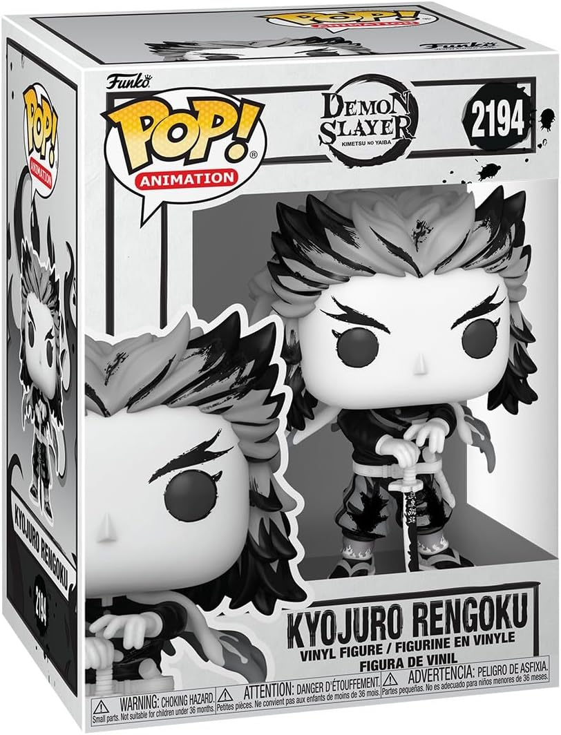 FUNKO POP DEMON SLAYER S3 - VINYL FIGURE 2194 KYOJURO RENGOKU (SUMI-INK) 9CM