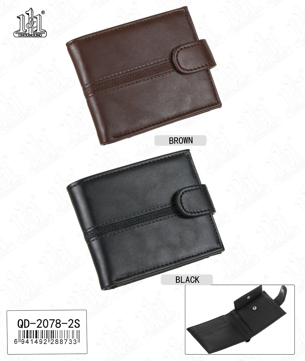 111 - PORTAFOGLIO COLORE ASSORTITO QD-2078-2S