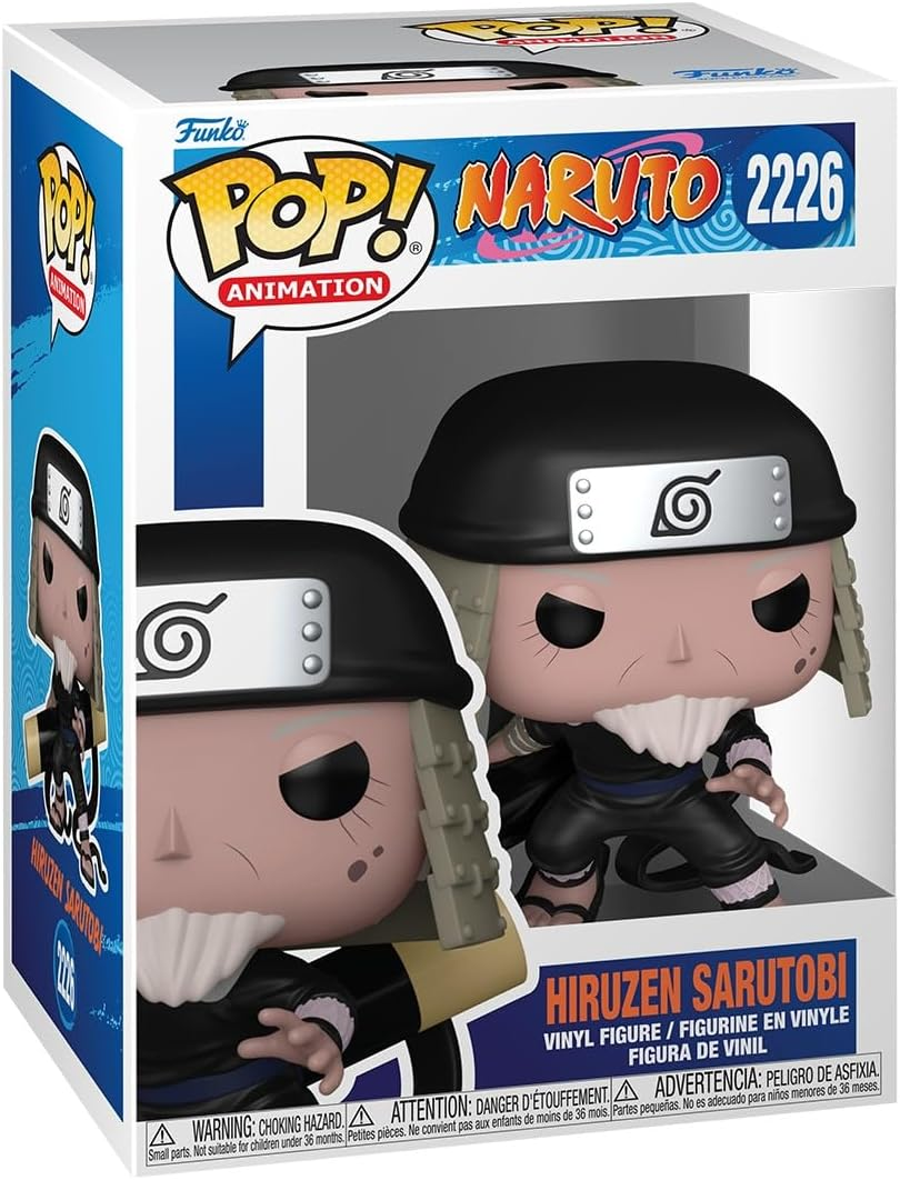 FUNKO POP NARUTO CLASSIC S2 - VINYL FIGURE 2226 HIRUZEN 9CM