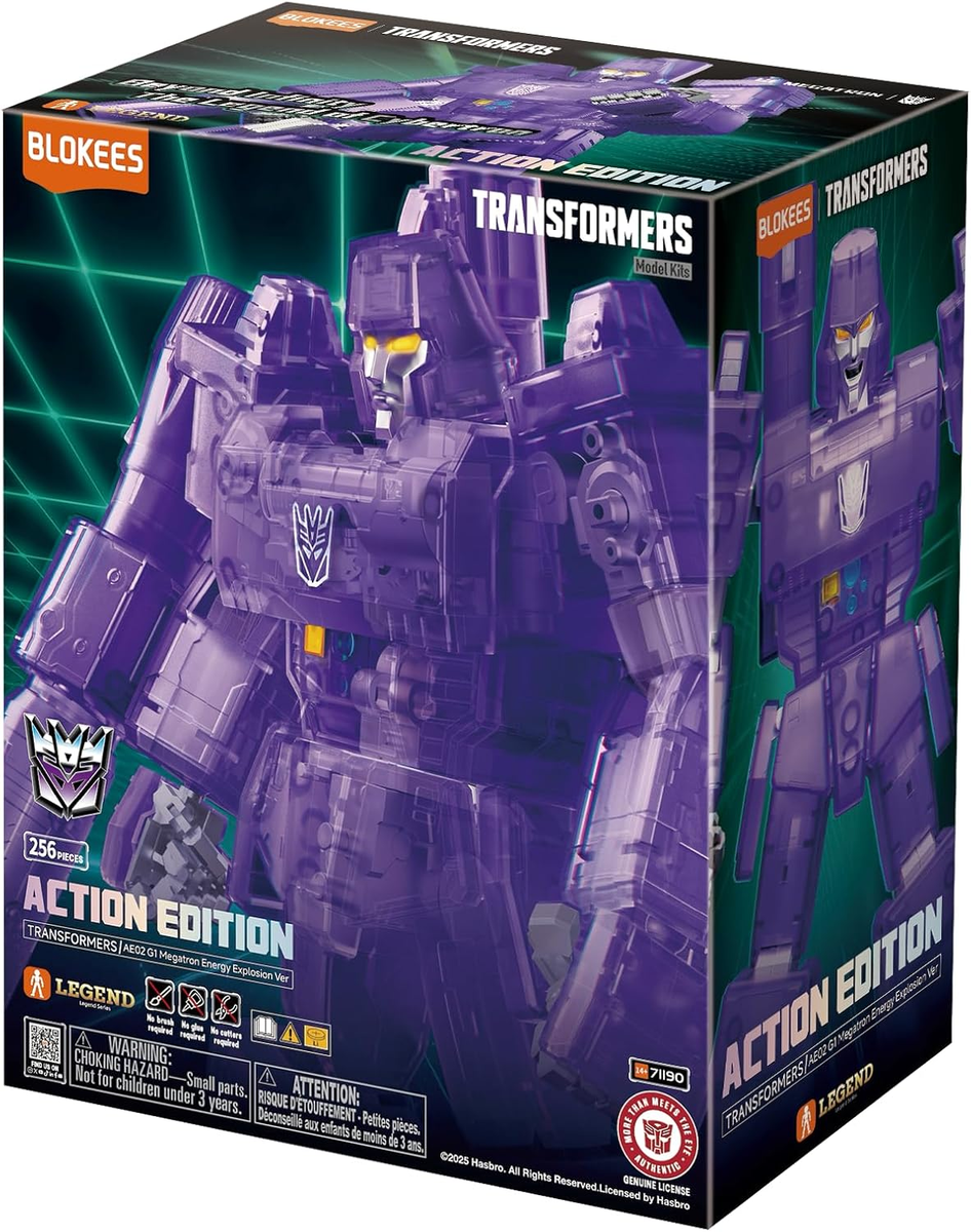 Blokees - Transformers - Action Edition AE02 - 71190 Megatron Energy Explosion Ver