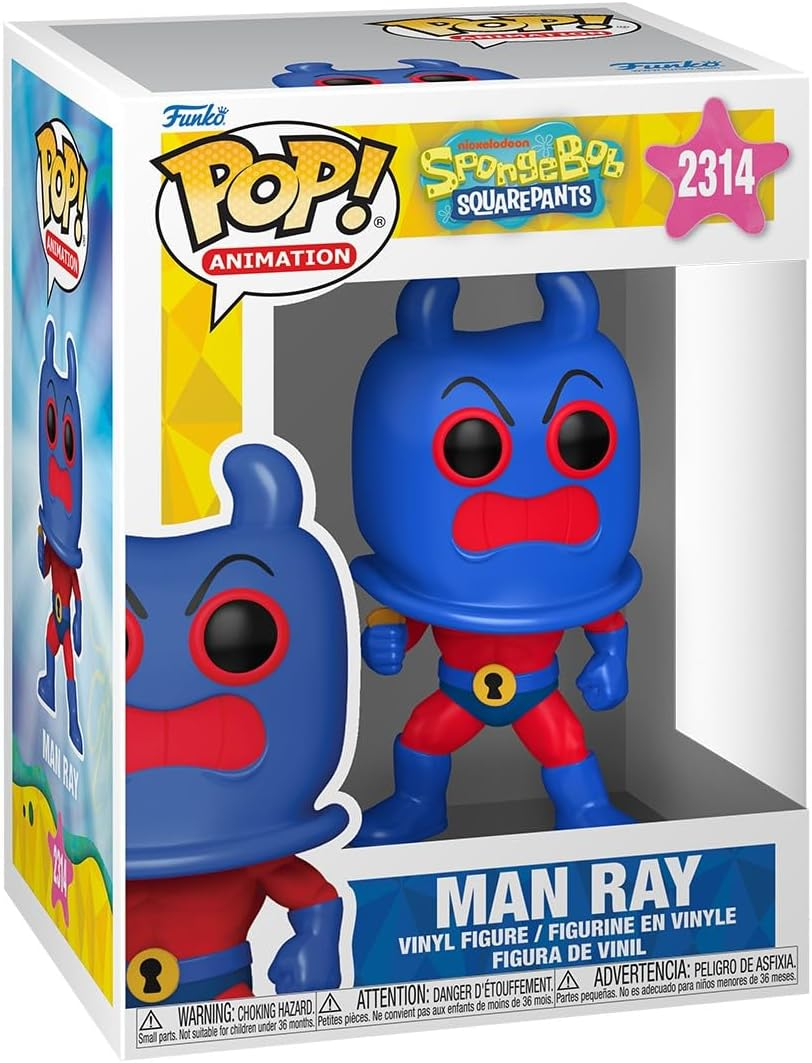 FUNKO POP SPONGEBOB S5 - VINYL FIGURE 2314 MAN RAY 9CM 90364
