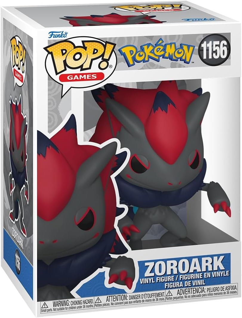 FUNKO POP POKEMON S23 - VINYL FIGURE 1156 ZOROARK 9CM