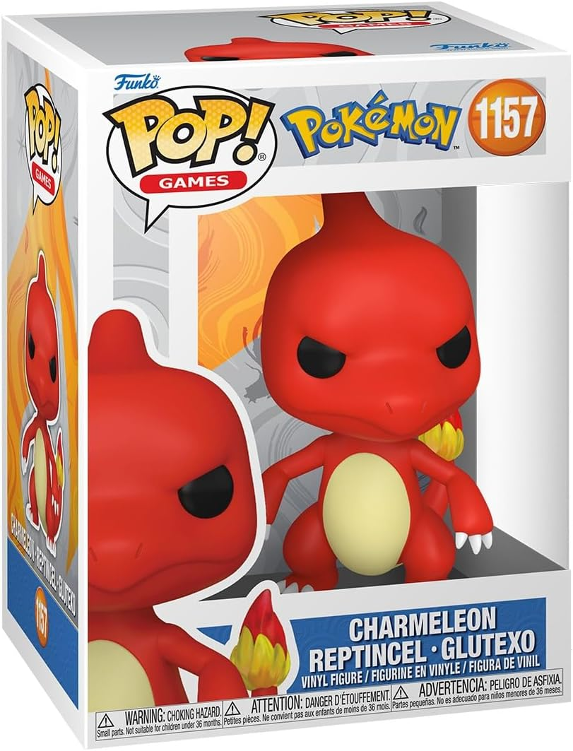 FUNKO POP POKEMON S23 - VINYL FIGURE 1157 CHARMELEON 9CM