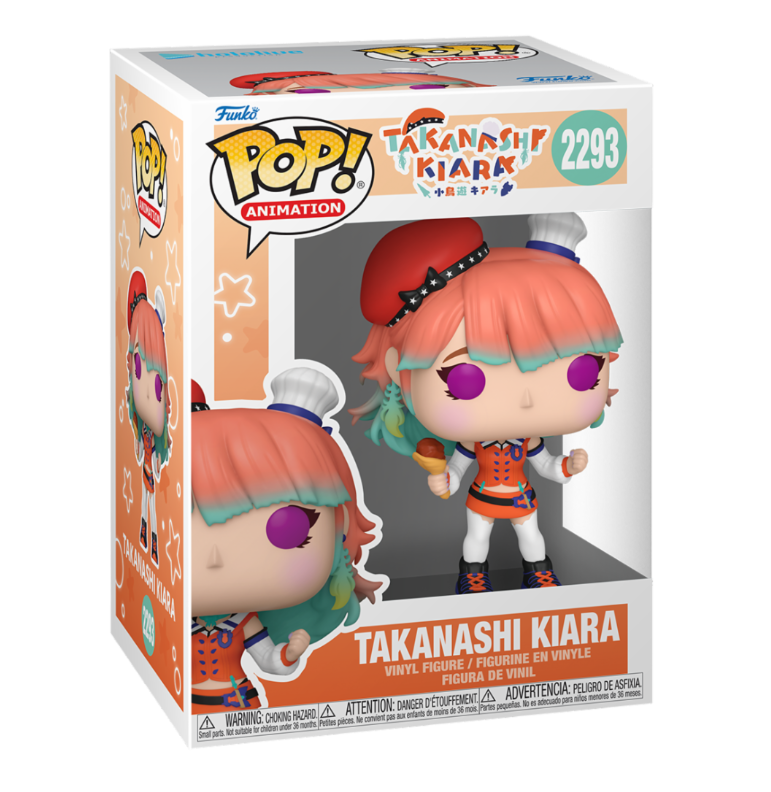 FUNKO POP HOLOLIVE S1 - VINYL FIGURE 2293 TAKANASHI KIARA 9CM
