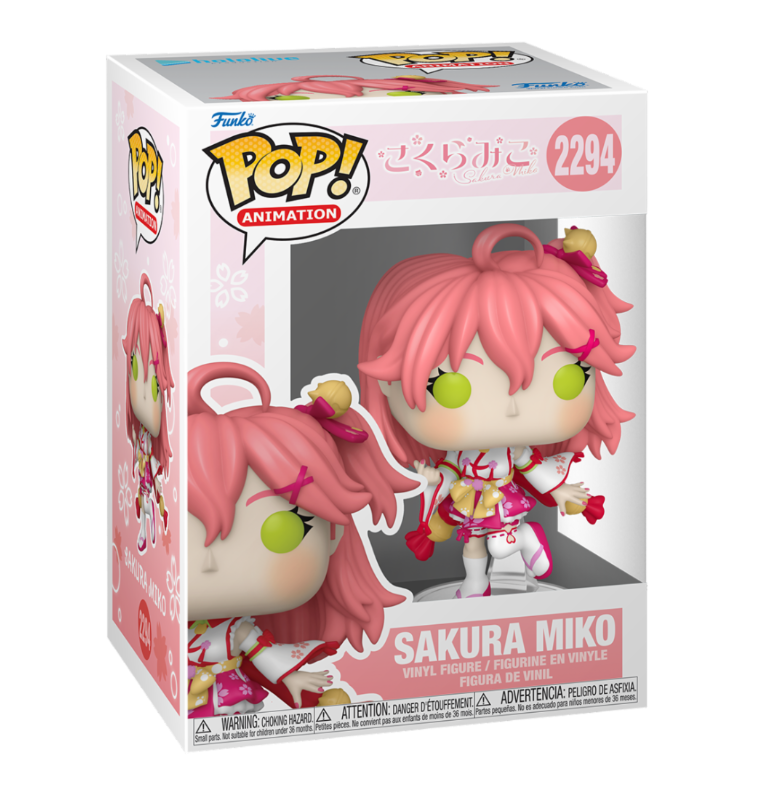 FUNKO POP HOLOLIVE S1 - VINYL FIGURE 2294 SAKURA MIKO 9CM