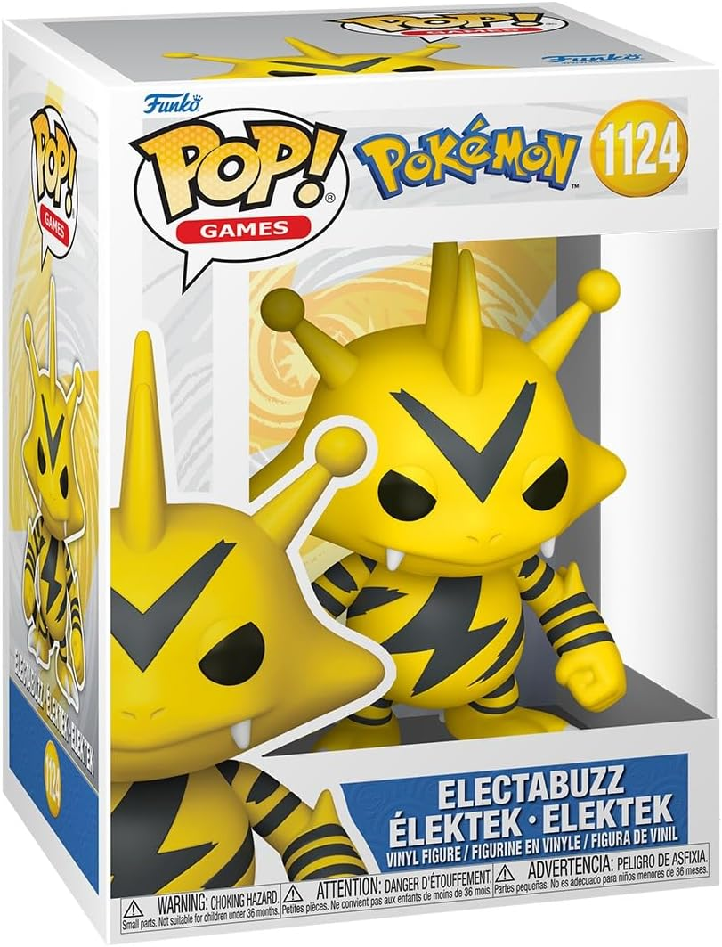 FUNKO POP POKEMON - VINYL FIGURE 1124 ELECTABUZZ 9CM