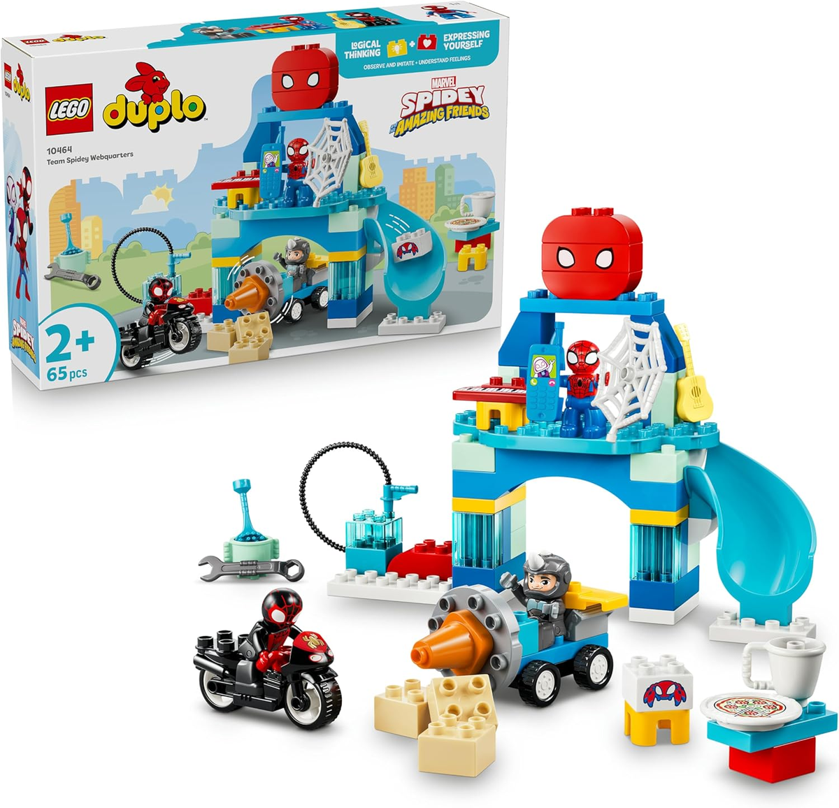 LEGO DUPLO DISNEY - Webquarters del Team Spidey …