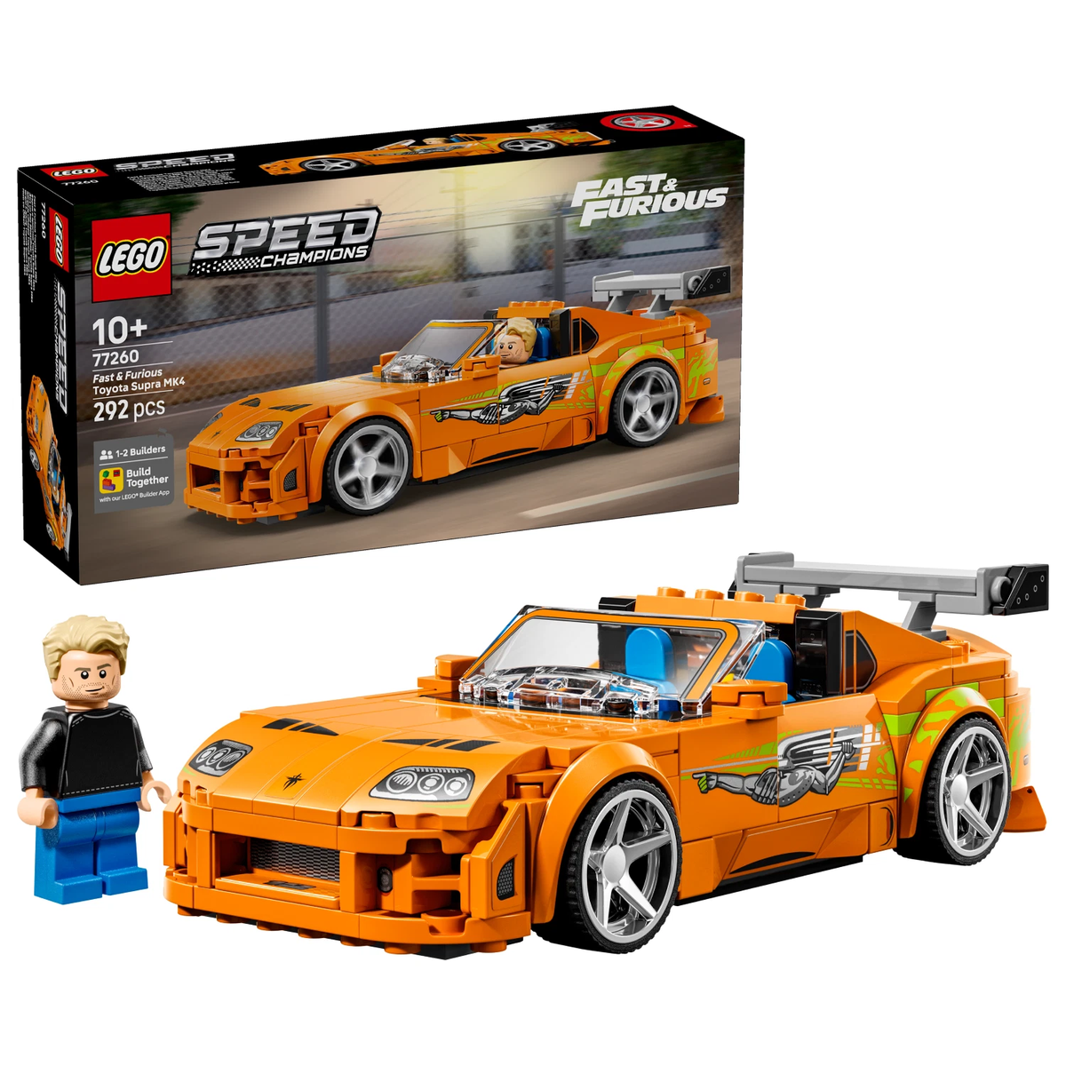 LEGO SPEED CHAMPIONS - The Fast and The Furious Toyota Supra MK4 77260