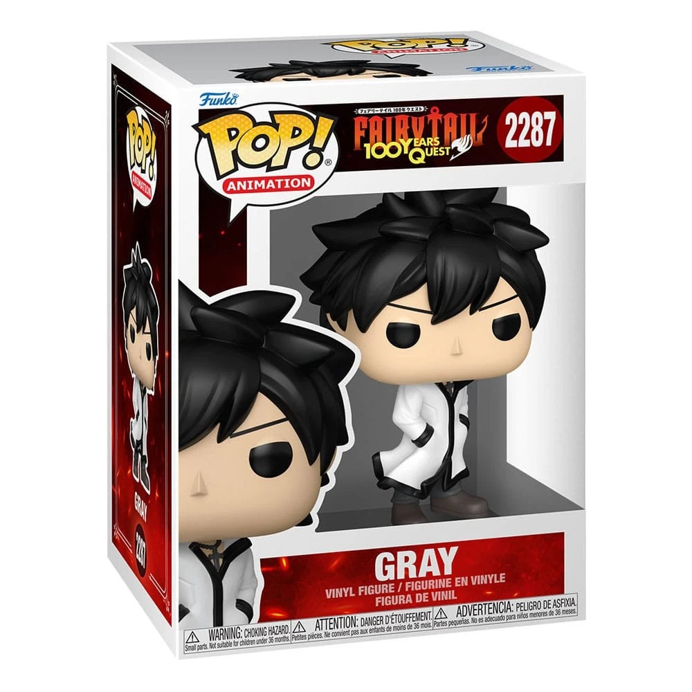 FUNKO POP FAIRY TAIL S5 - VINYL FIGURE 2287 GRAY 9CM COC