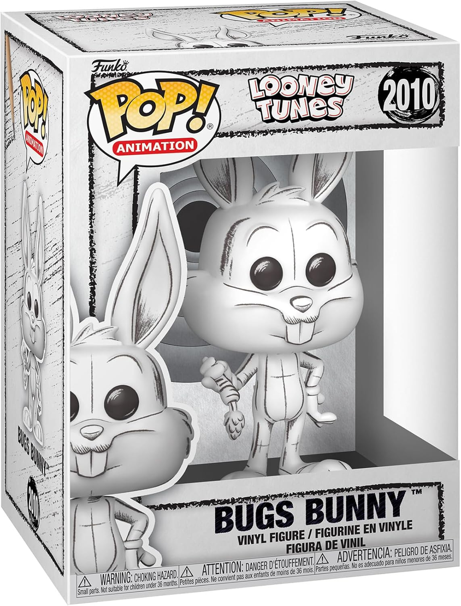 FUNKO POP LOONEY TUNES - VINYL FIGURE 2010 BUGS BUNNY (SKETCHED) 9CM 31/03/2026